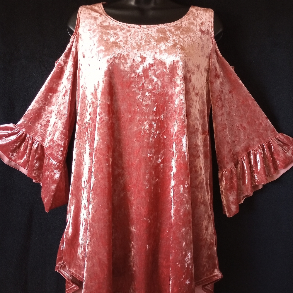 Pink Velvet Bexley Tunic Top